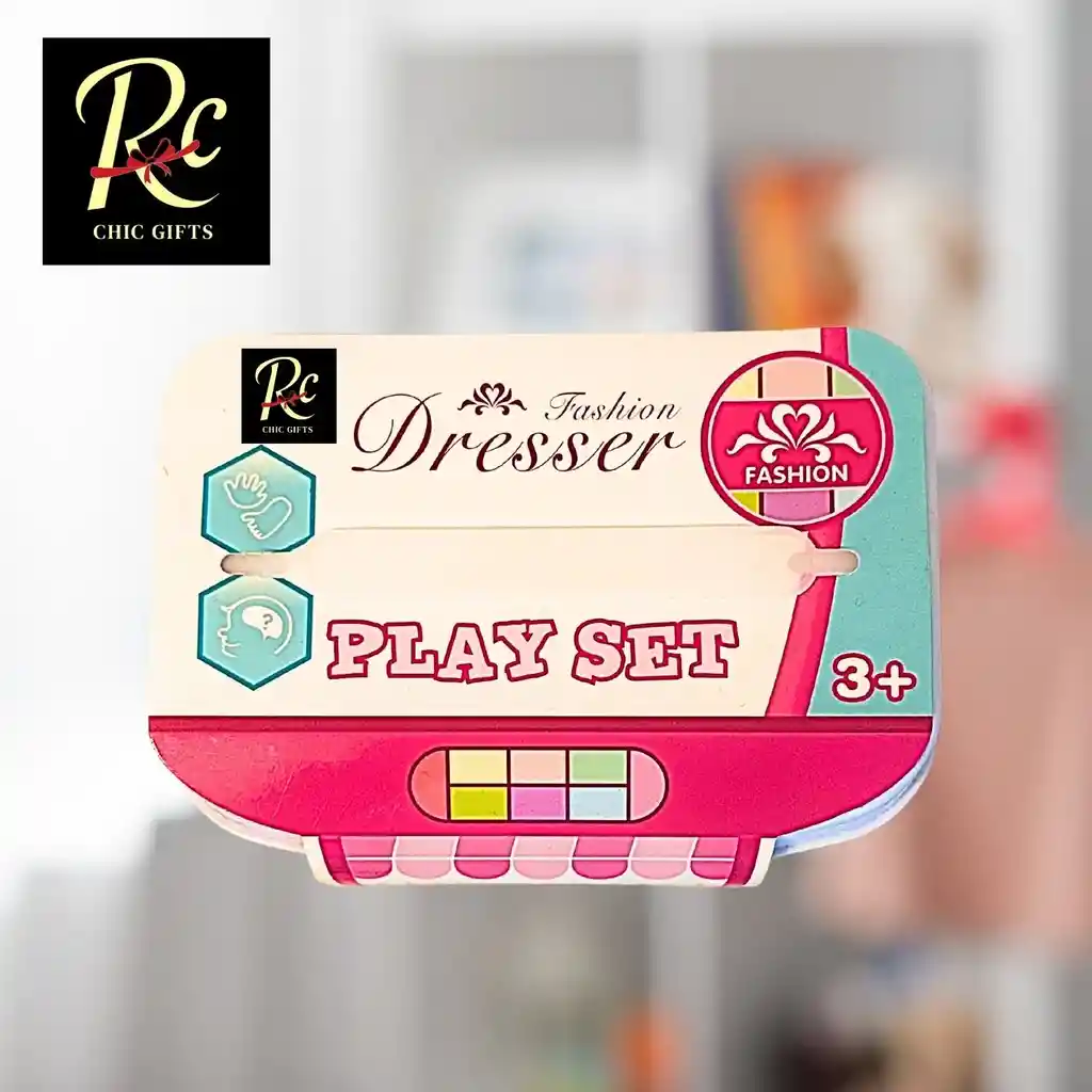 Set Tocador Fashion Para Niñas - ¡juego De Belleza Portátil, Exclusivo Regalos Chic!