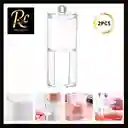 Set 2 Organizadores Acrílicos Transparentes (19x6.8cm) - ¡ideal Discos Y Cotonitos, Regalos Chic!