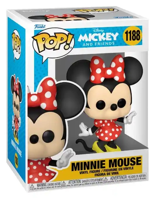 Funko Pop Minnie Mouse #1188 Original Disney | Regalos Chic Chile | Coleccionable