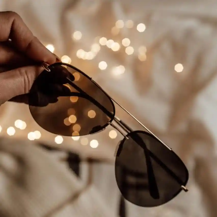 Lentes Sol Gafas Para El Sol Filtro Uv Tipo Aviador Militar Moda