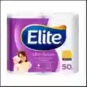 Confort Papel Higiénico Elite Ultra Suave Manga De 32 Rollos, Doble Hoja X4 Rollos | 50m
