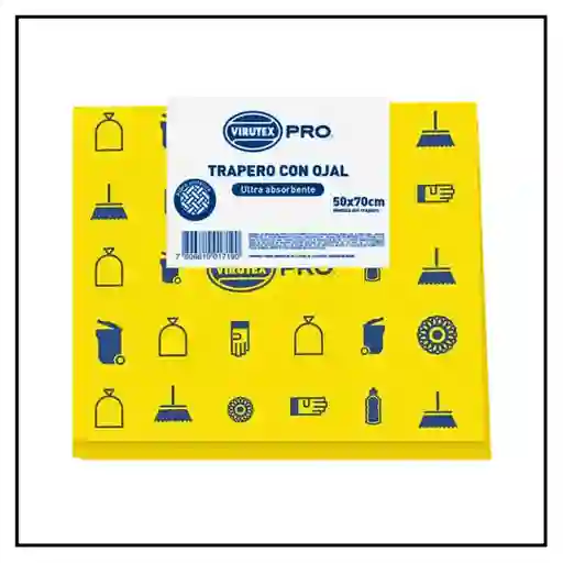 Trapero Virutex Pro Ultra Absorbente 50x70cm | Limpieza De Calidad