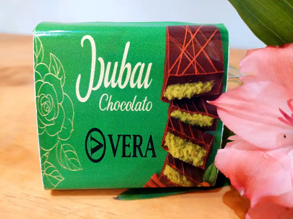 Barra Chocolate Dubai Original 100 Gr
