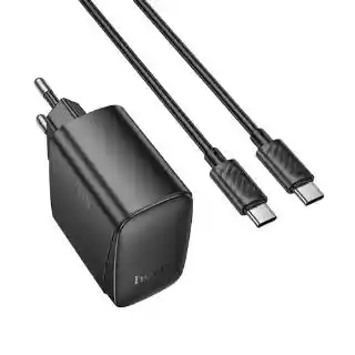 Kit De Carga High Power Turbo Cs63a Hoco Carga Rápida Pd 65w