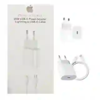 Kit De Carga Iphone Certificado Con Entrada Tipo C Carga Rápida 35w