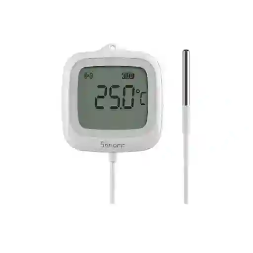 Sensor De Temperatura Zigbee Lcd Ip65 Con Sonda – Sonoff Snzb-02ld