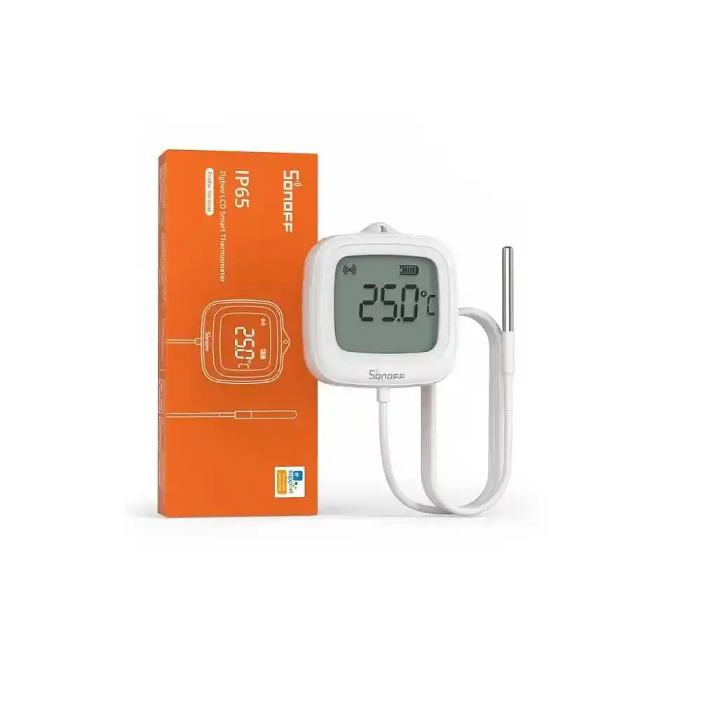 Sensor De Temperatura Zigbee Lcd Ip65 Con Sonda – Sonoff Snzb-02ld