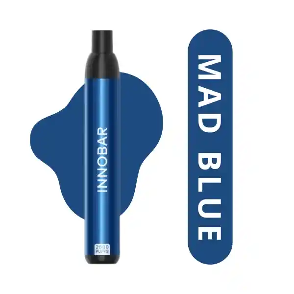 Vaporizador Innobar Mad Blue 2500puffs.
