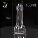 Copa De Vidrio En Forma De Pene 150ml | Vaso Novedoso Fiesta Adultos | Regalos Chic