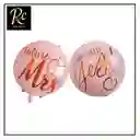 Set 2 Globos Despedida Soltera Future Mrs & She Said Yes! | Decoración Matrimonio | Regalos Chic