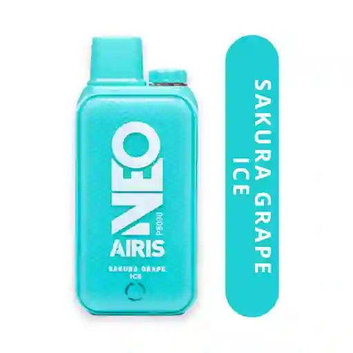 Vaporizador Neo Sakura Grape Ice 8000puffs.