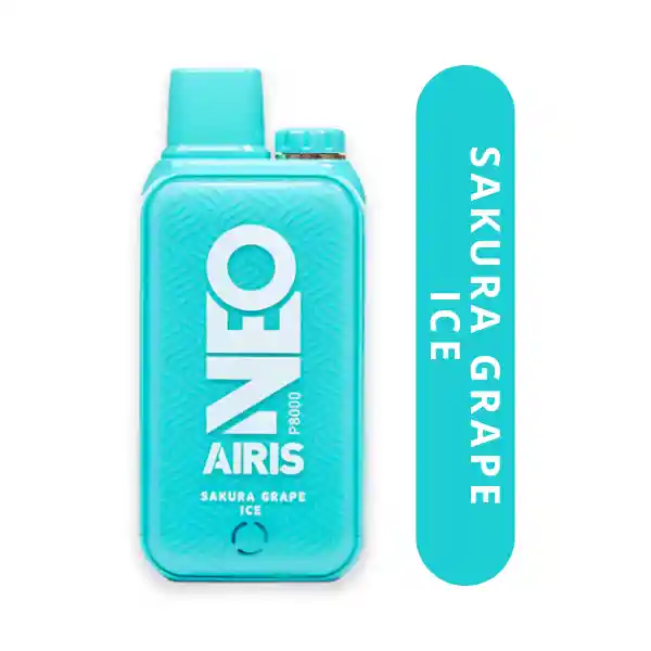 Vaporizador Neo Sakura Grape Ice 8000puffs.