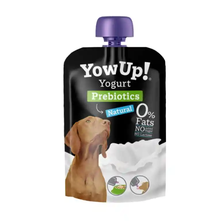 Yow Up - Yogurt Natural Con Prebioticos Para Perros 115 Gr