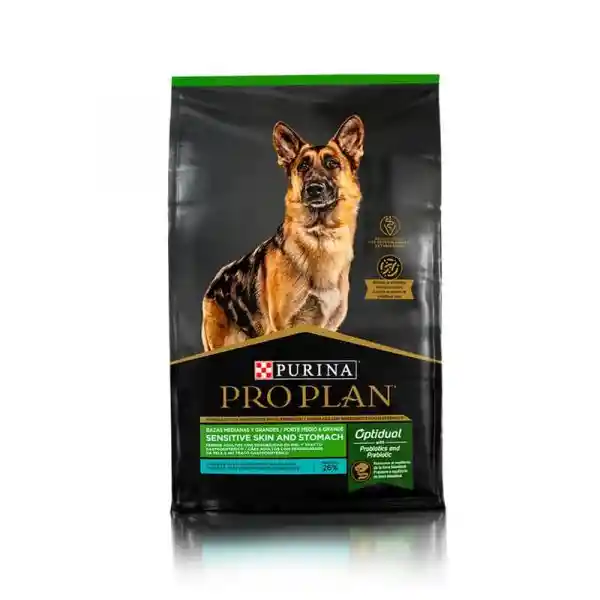 Proplan Senstive Skin Stomach Raza Mediana Y Grande 12kg