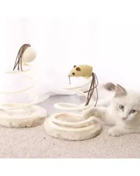 Duo Mai - Juguete Rascador De Gato Espiral Con Raton (15348)