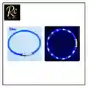 Collar Usb Camuflaje Led Azul Para Perros | Brillante, Impermeable Y Recargable | ¡seguridad Nocturna Y Estilo Para Tu Mascota En Chile!