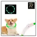 Collar Led Verde Usb Perro Camuflaje | Brillante, Impermeable, Recargable | Seguridad Y Estilo Mascotas | Regalos Chic