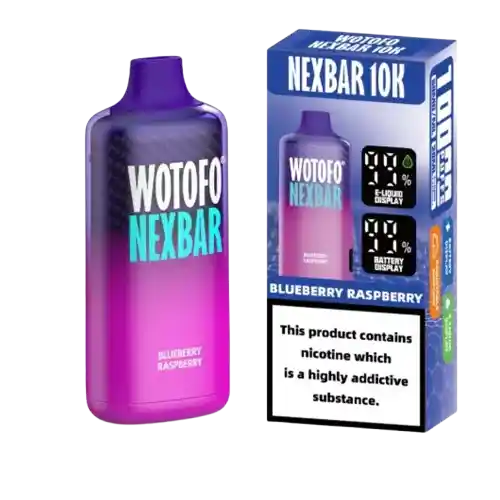 Wotofo Nexbar 10000 Puffs Blueberry Raspberry