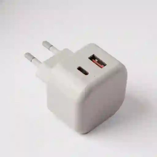 Cargador Certificado Usb+tipo C 35w