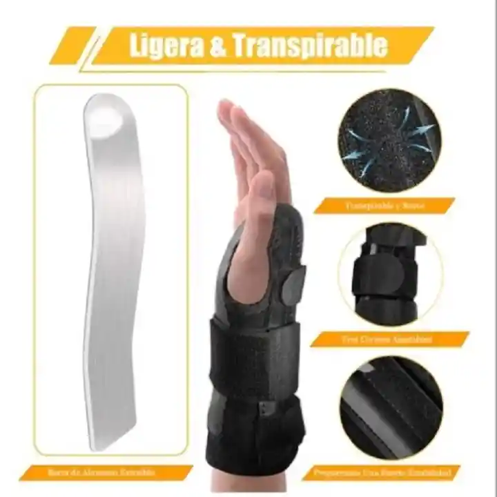 Inmovilizador Muñeca C/férula-izquierda(t.carpiano, Tendinitis Y Esguince)