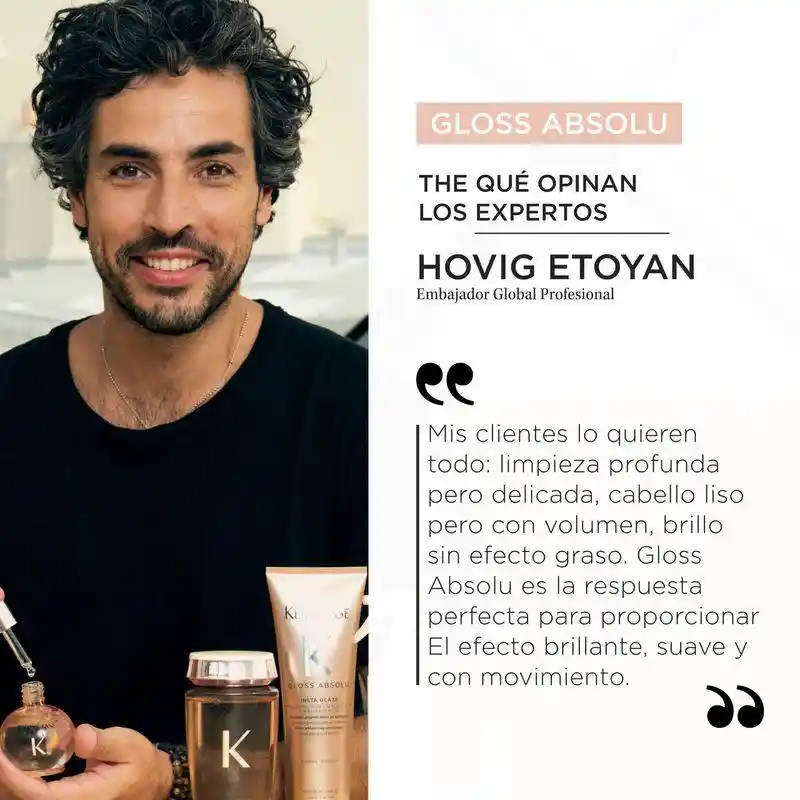 Shampoo Bain Hidra-glaze - Gloss Absolu