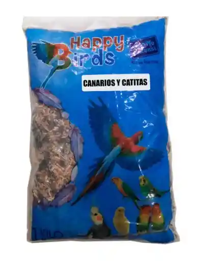 Happy Birds Canarios Y Catitas 1kg