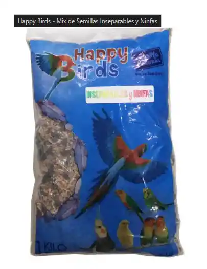 Mezcla Para Inseparables Y Ninfas