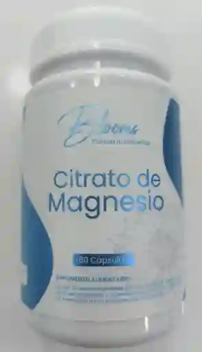 Blooms Citrato De Magnesio X 60 Capsulas
