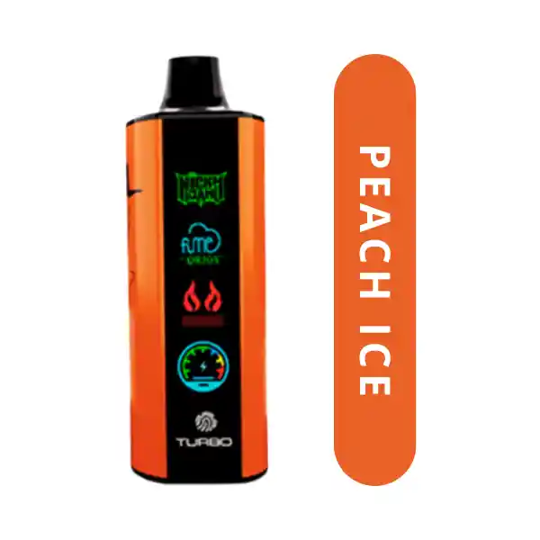 Vapo Fume X Nicky Jam 15000 Puffs. 0% Nicotina Peach Xxx (peach Ice)