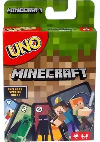 Juego Cartas Uno Minecraft