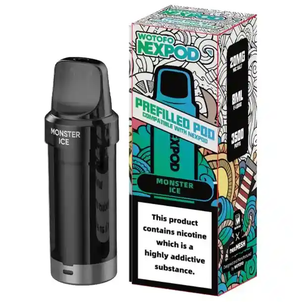 Wotofo Nexpod Recarga 5000 Puff - Monster Ice