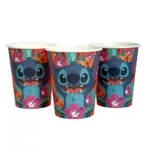 Vasos De Stitch 266 Ml - 10 Unidades