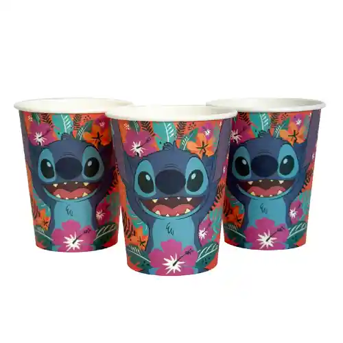 Vasos De Stitch 266 Ml - 10 Unidades