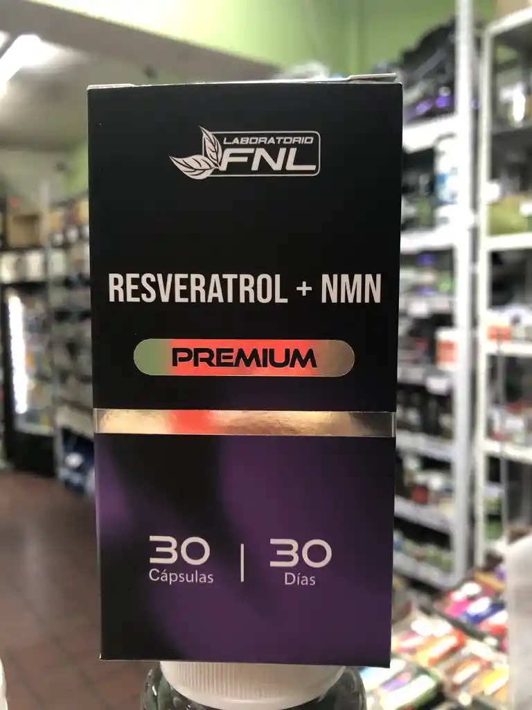 Resveratrol + Nmn 500mg 30 Caps Fnl