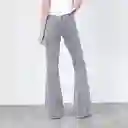 Pantalón Flare R Gris 44 Mujer Raindoor