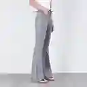 Pantalón Flare R Gris 44 Mujer Raindoor