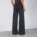 Pantalón Pretina Cruzada Negro 34 Mujer Raindoor