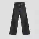 Pantalón Pretina Cruzada Negro 34 Mujer Raindoor