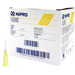 Aguja Hipodérmica 30g X 13mm (1/2) - Pack 10 Uds