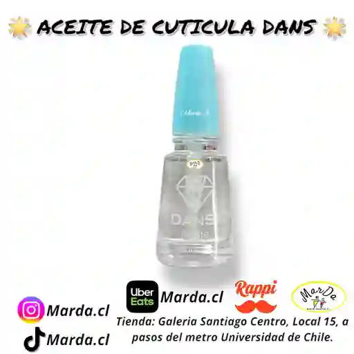 Aceite De Cuticulas Dans