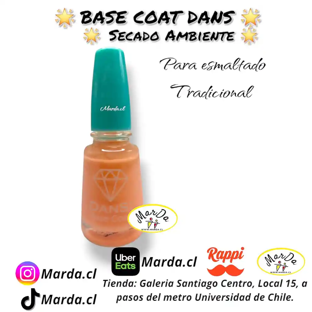 Base Coat Dans Para Esmalte Tradicional