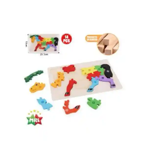 Puzzle Numerico Caballo – Mile