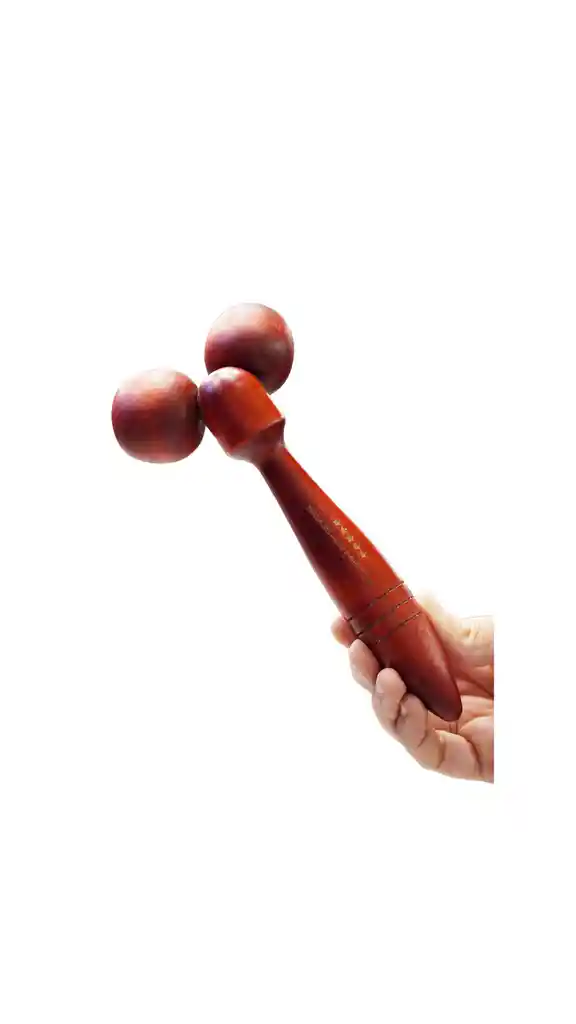 Masajeador De Madera Corporal Y Facial