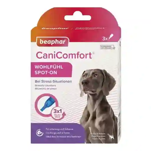 Beaphar, Canicomfort, Pipeta Calmante Para Perros (3 Unid)