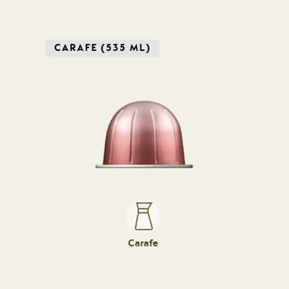 Nespresso Café En Cápsula Carafe Pour-over Style