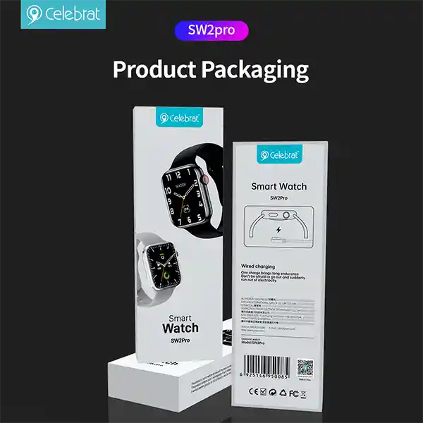 Smartwatch Celebrat Sw2 Pro Negro