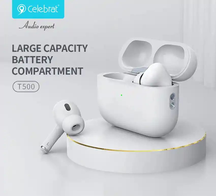 Audifonos Celebrat T500 Blanco