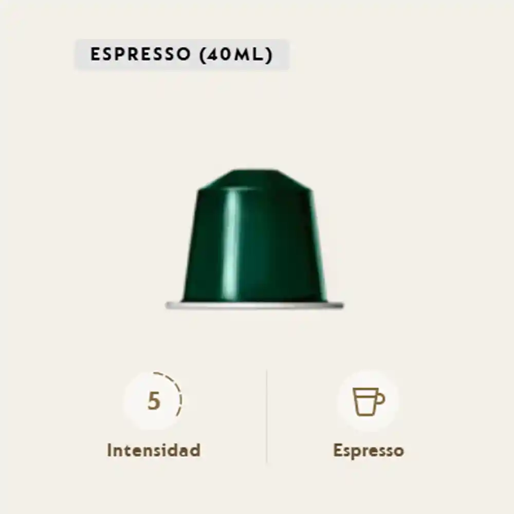 Nespresso Café En Cápsula Capriccio