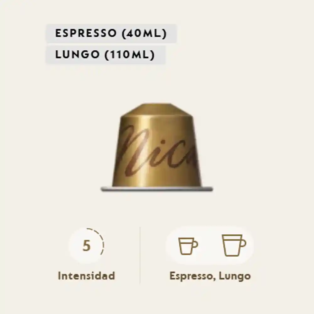 Nespresso Café En Cápsula Nicaragua