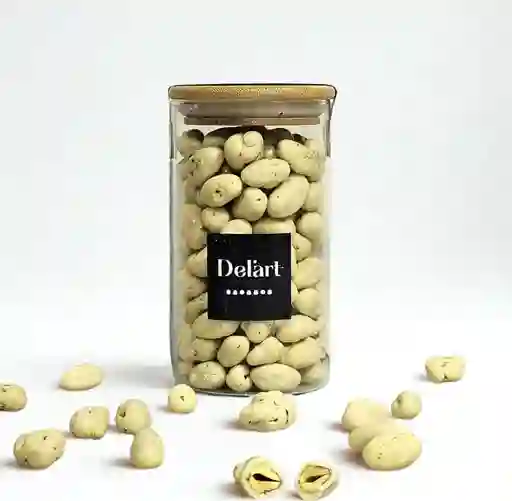 Pistachos Bañados En Chocolate Blanco